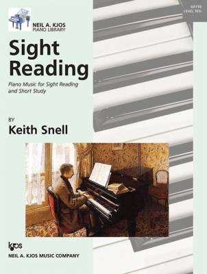 Kjos Music - Sight Reading, Niveau 10 - Snell - Piano - Livre