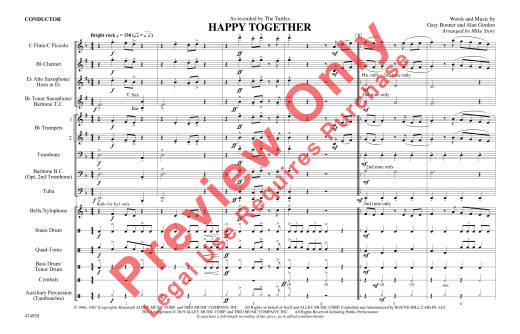 Happy Together - Bonner/Gordon/Story - Marching Band - Gr. 2