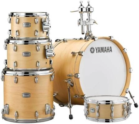 Yamaha - Tour Custom 5-Piece Shell Pack (22,10,12,16,SD) - Butterscotch Satin