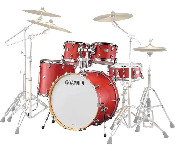 Tour Custom 5-Piece Shell Pack (22,10,12,16,SD) - Candy Apple Satin