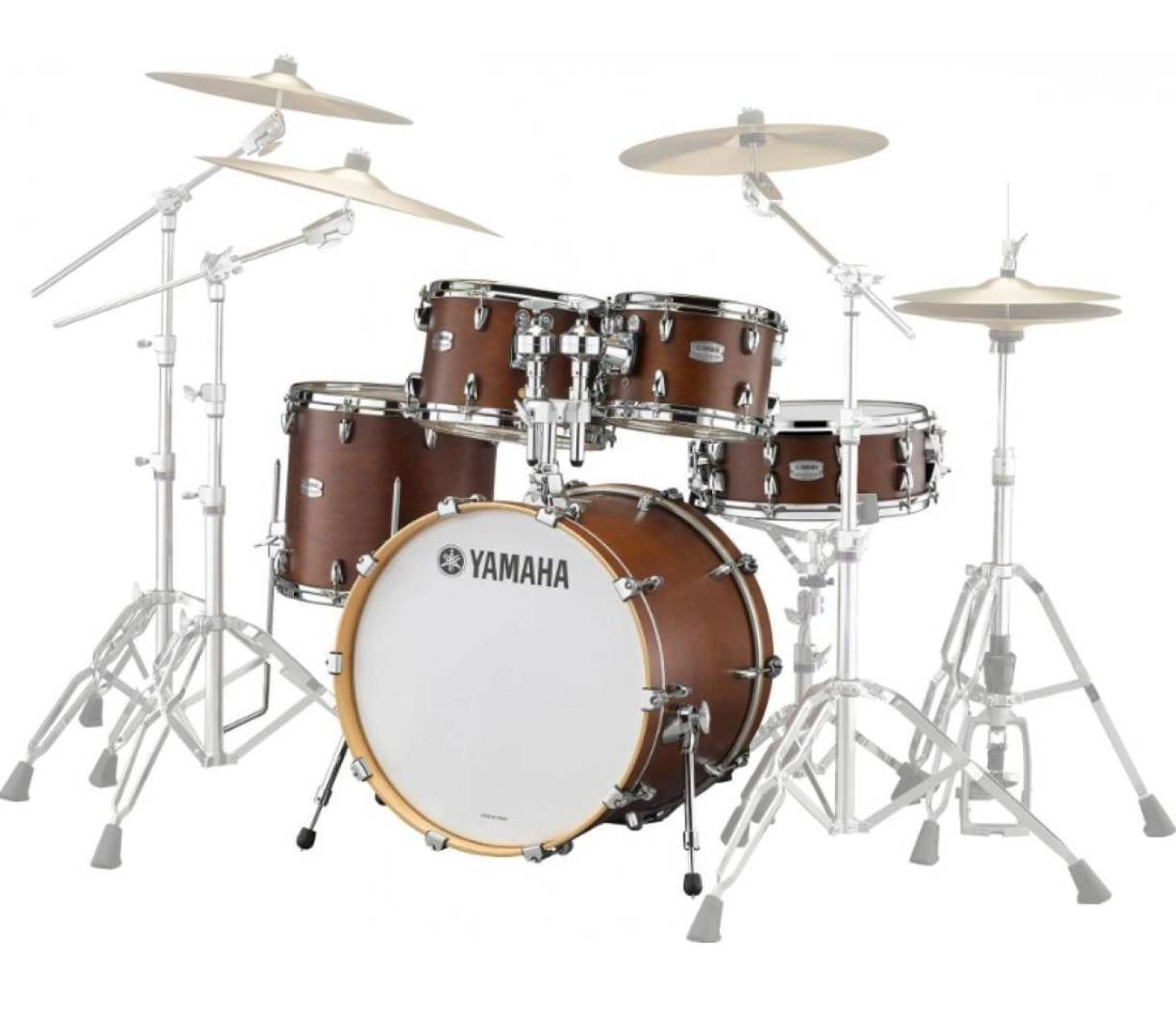 Tour Custom 5-Piece Shell Pack (22,10,12,16,SD) - Chocolate Satin