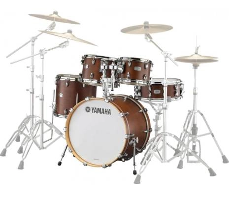 Yamaha - Tour Custom 5-Piece Shell Pack (22,10,12,16,SD) - Chocolate Satin