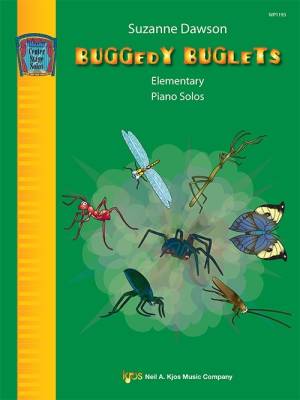 Kjos Music - Buggedy Buglets, Elementary Piano Solos - Dawson - Book
