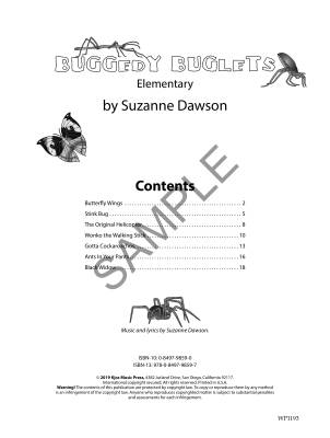 Buggedy Buglets, Elementary Piano Solos - Dawson - Book