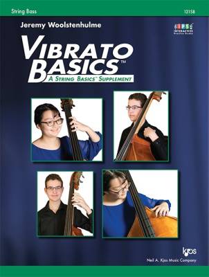 Vibrato Basics - Woolstenhulme - String Bass - Book