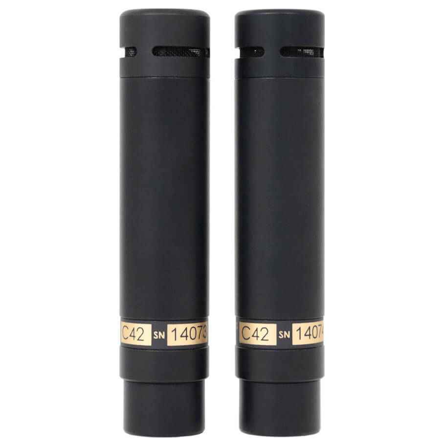 C42 Condenser Microphones - Matched Pair