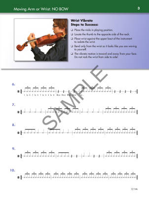Vibrato Basics - Woolstenhulme - Viola - Book