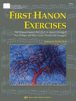 Kjos Music - First Hanon Exercises - Snell - Piano - Book