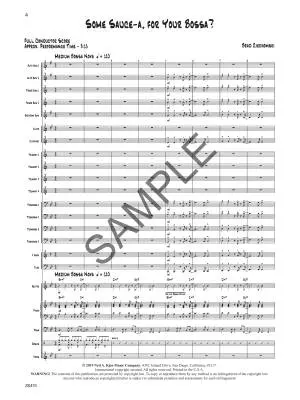 Some Sauce-a for Your Bossa - Ciechomski - Jazz Ensemble - Gr. 2