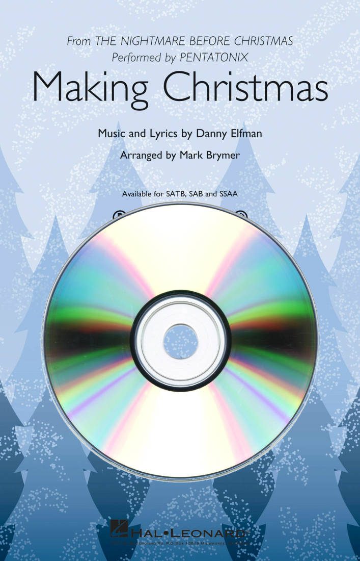 Making Christmas - Pentatonix/Brymer - ShowTrax CD