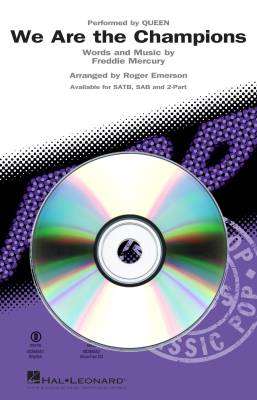 Hal Leonard - We Are the Champions - Mercury/Emerson - ShowTrax CD