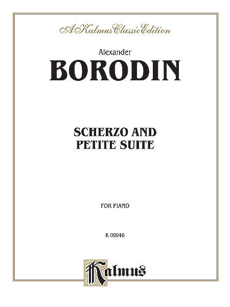 Scherzo and Petite Suite - Borodin - Piano - Book