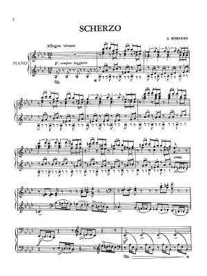 Scherzo and Petite Suite - Borodin - Piano - Book