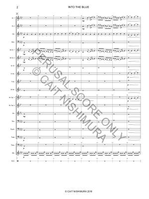Into the Blue - Nishimura - Concert Band - Gr. 2