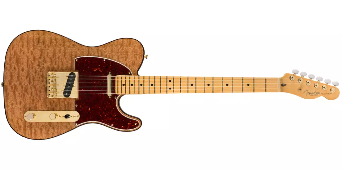Rarities Telecaster, dessus en acajou rouge, manche en érable - Naturel