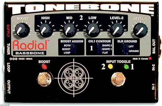 Radial - Bassbone Dual Channel Bass Controller