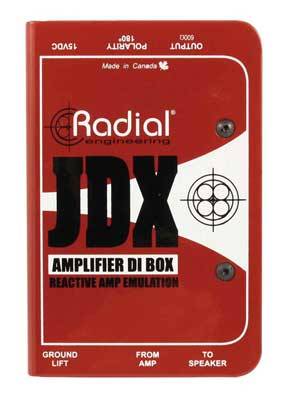 JDX Reactor Guitar Amp Direct Box