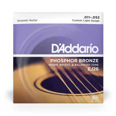 EJ26 - Phosphor Bronze CUSTOM LIGHT 11-52