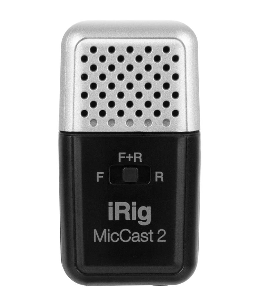 iRig Mic Cast 2 - Compact Voice Recording Mic for Phone/Tablet