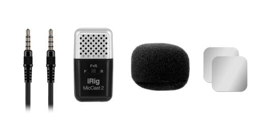 iRig Mic Cast 2 - Compact Voice Recording Mic for Phone/Tablet