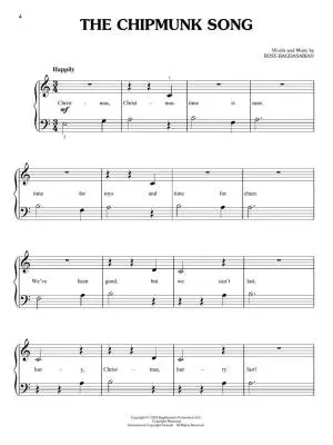 Sequential Christmas Piano Songs - Easy Piano - Book