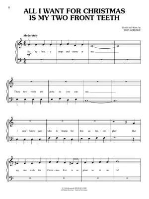 Sequential Christmas Piano Songs - Easy Piano - Book