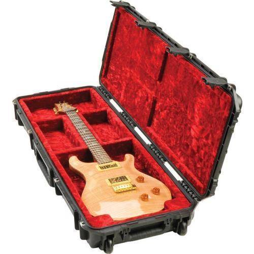 Waterproof Open Cavity Electric Guitar Case with Wheels