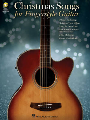 Hal Leonard - Christmas Songs for Fingerstyle Guitar - Guitar TAB - Book/Audio Online
