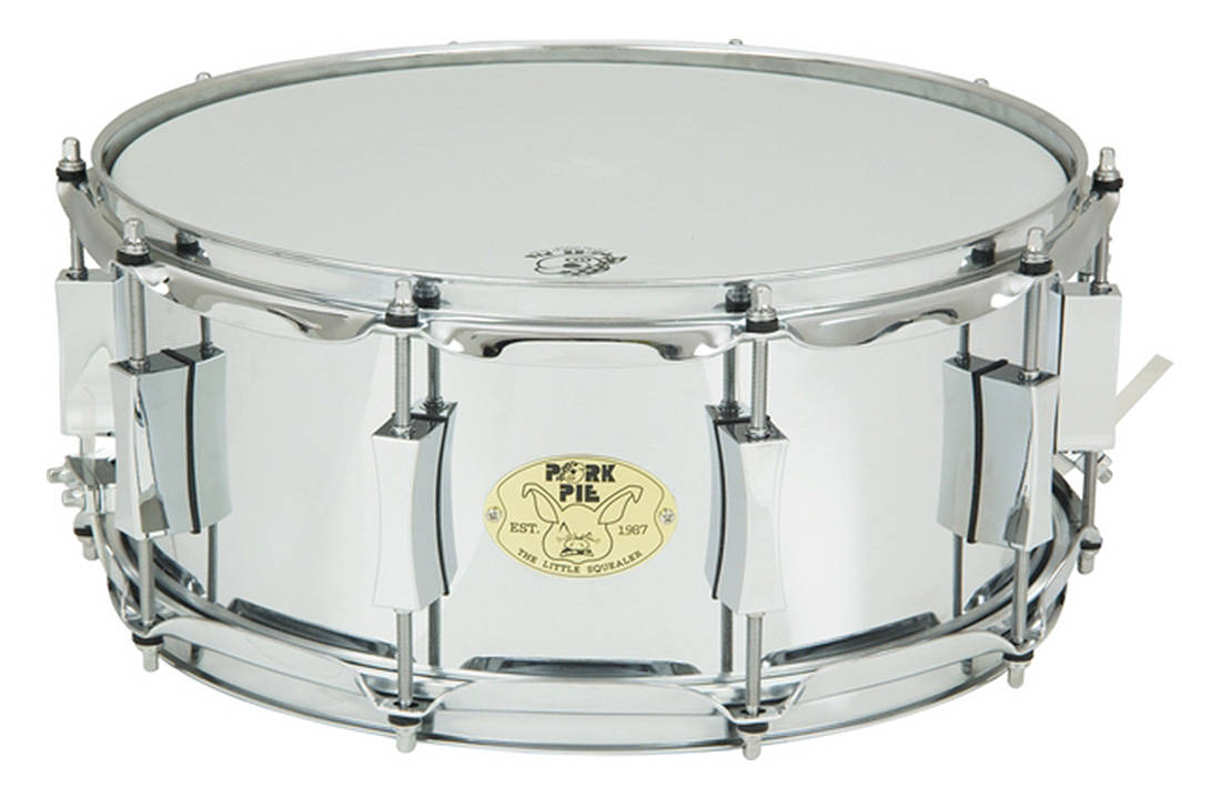 6x14\'\' Steel Chrome Little Squealer Snare Drum