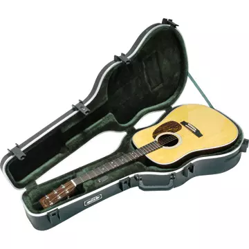 Acoustic Dreadnought Deluxe Guitar Case