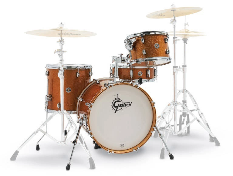 Catalina Club 4-Piece Shell Pack (18,14,12,SD) - Bronze Sparkle