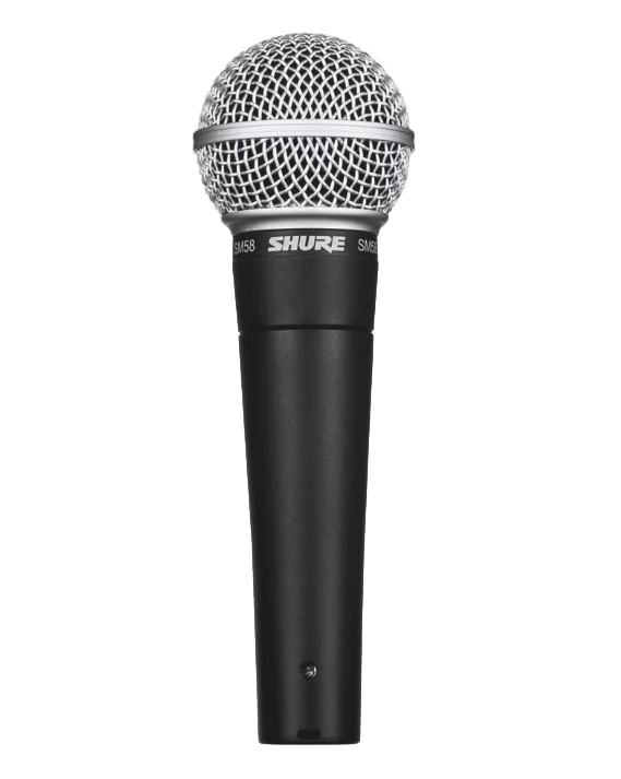 Shure SM58 Stage Performance Microphone Kit With XLR Cable And 