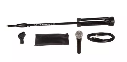 SM58 Stage Performance Microphone Kit with XLR Cable and Stand