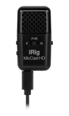 IK Multimedia - iRig Mic Cast HD - Dual Sided Digital Mic for Phone/Tablet