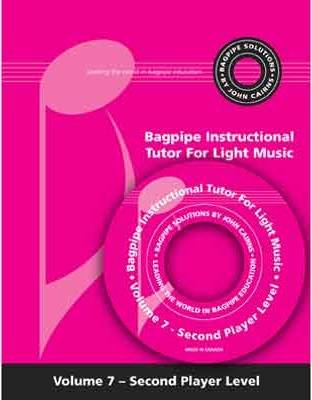 Bagpipe Solutions Book 7 - Cairns - Book/CD