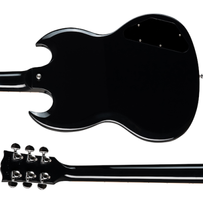SG Standard Electric Guitar with Gigbag, Left-Handed - Ebony
