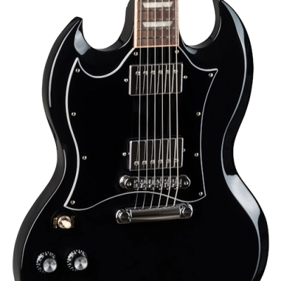 SG Standard Electric Guitar with Gigbag, Left-Handed - Ebony