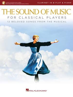 The Sound of Music for Classical Players - Rodgers/Hammerstein - Clarinet/Piano - Book/Audio Online