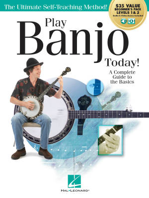 Hal Leonard - Play Banjo Today! All-in-one Beginners Pack - OBrien - Livres/Mdias en ligne