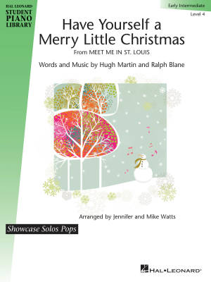 Hal Leonard - Have Yourself A Merry Little Christmas - Burns/Martin/Watts - Piano - Partitions