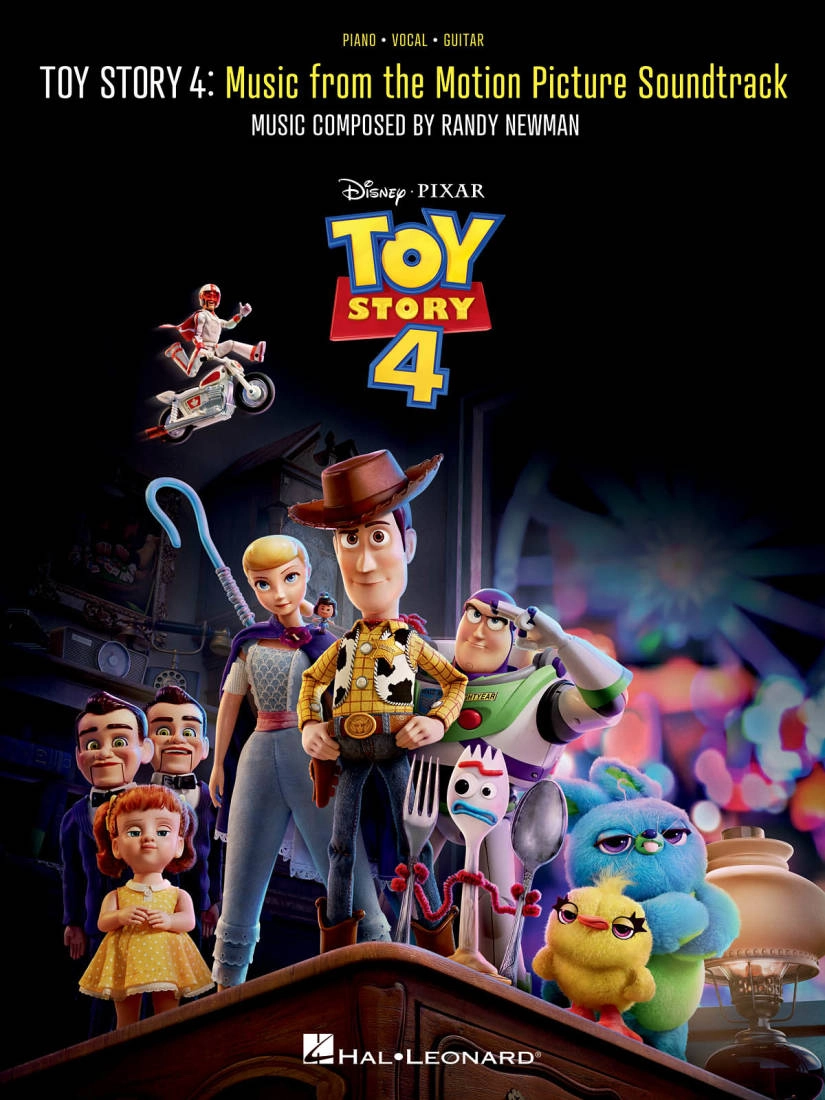 Toy Story 4: Music from the Motion Picture Soundtrack - Newman - Piano/Vocal/Guitar - Book