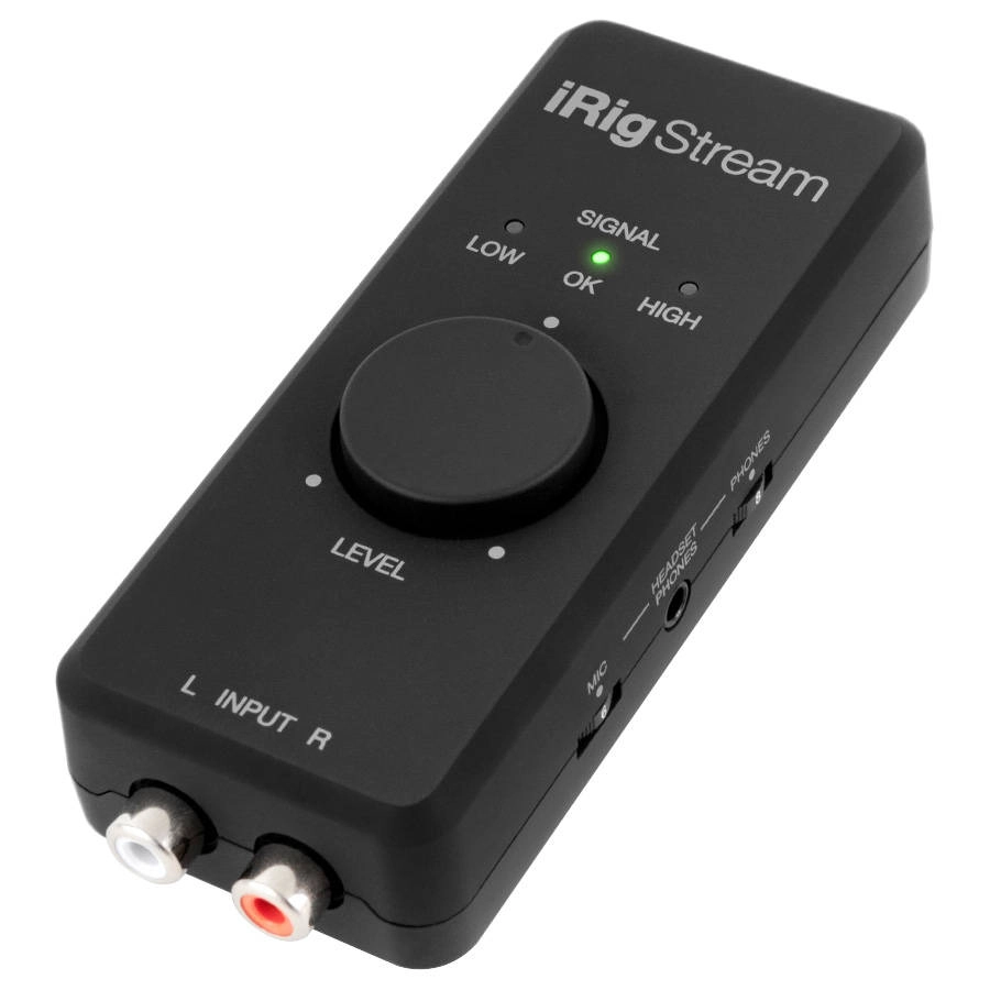 iRig Stream - Stereo Audio Interface for iPhone/Android