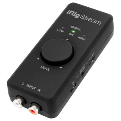 IK Multimedia - iRig Stream - Stereo Audio Interface for iPhone/Android