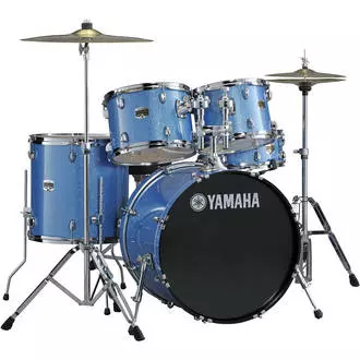 GigMaker 5-Piece Drum Kit - 600 Hardware in Blue Ice Glitter