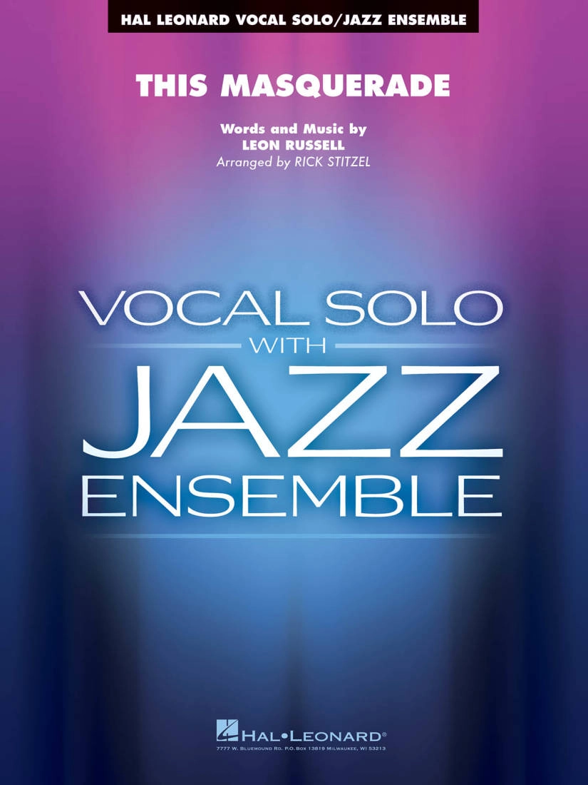 This Masquerade - Russell/Stitzel - Vocal/Jazz Ensemble - Gr. 3-4