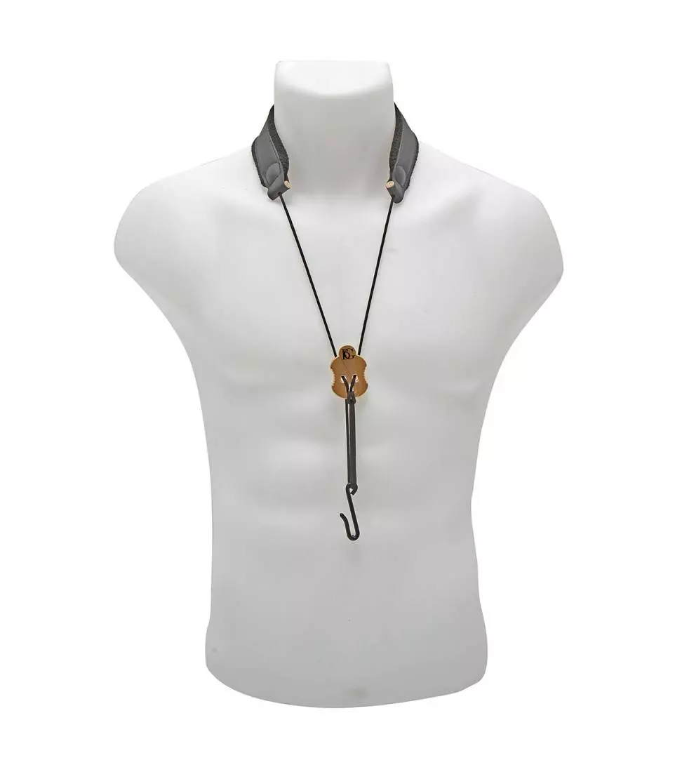 S20JM Look Edition Leather Saxophone Strap with Metal Hook