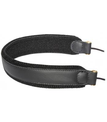 S23JMSH Look Edition Leather Saxophone Strap with Coated Metal Snap Hook - XL