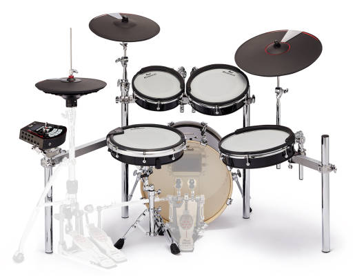 e/MERGE Electronic Hybrid Drum Kit
