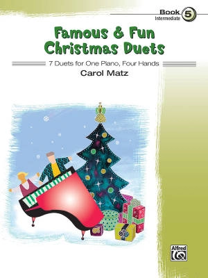 Alfred Publishing - Famous & Fun Christmas Duets, Book 5 - Matz - Piano Duet (1 Piano, 4 Hands) - Book