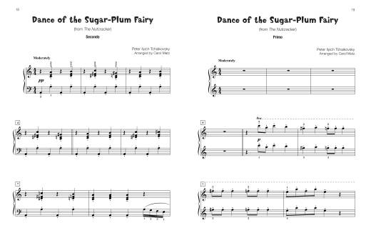 Famous & Fun Christmas Duets, Book 5 - Matz - Piano Duet (1 Piano, 4 Hands) - Book